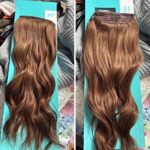 Halo Couture 18” Light Brown Pony Extension (NOT SYNTHETIC)‼️